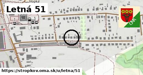 Letná 51, Stropkov