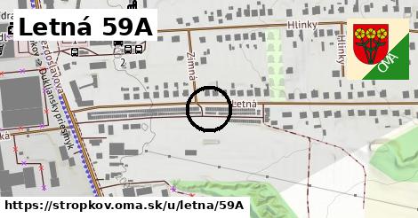 Letná 59A, Stropkov