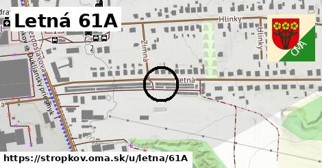 Letná 61A, Stropkov