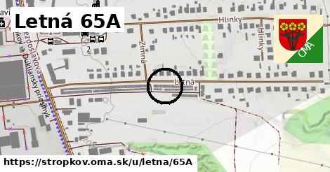 Letná 65A, Stropkov