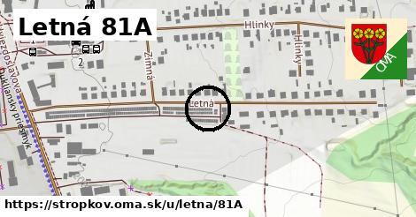 Letná 81A, Stropkov