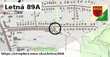 Letná 89A, Stropkov