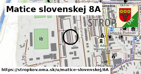 Matice slovenskej 8A, Stropkov