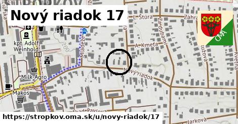 Nový riadok 17, Stropkov