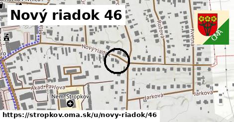 Nový riadok 46, Stropkov