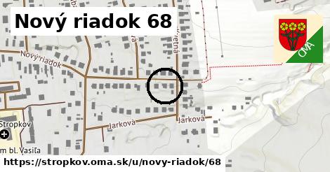 Nový riadok 68, Stropkov