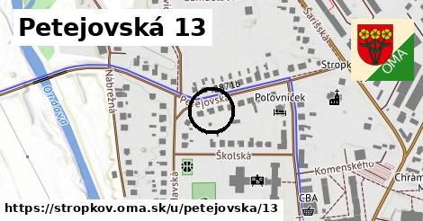 Petejovská 13, Stropkov