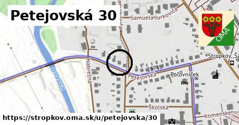 Petejovská 30, Stropkov
