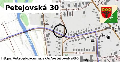 Petejovská 30, Stropkov