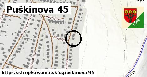 Puškinova 45, Stropkov