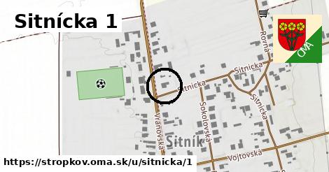 Sitnícka 1, Stropkov