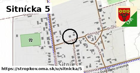 Sitnícka 5, Stropkov