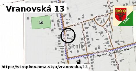 Vranovská 13, Stropkov