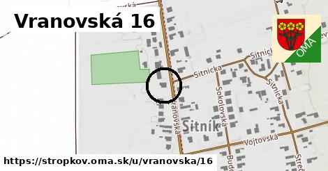 Vranovská 16, Stropkov