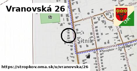 Vranovská 26, Stropkov