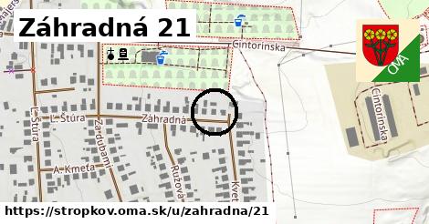 Záhradná 21, Stropkov