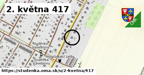 2. května 417, Studénka