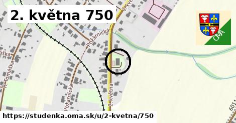 2. května 750, Studénka