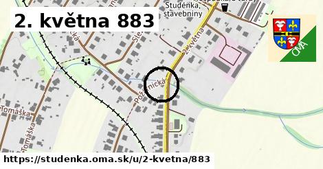 2. května 883, Studénka