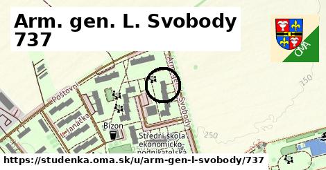 Arm. gen. L. Svobody 737, Studénka