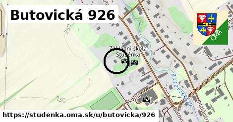 Butovická 926, Studénka