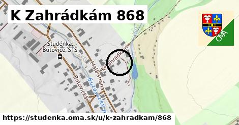 K Zahrádkám 868, Studénka