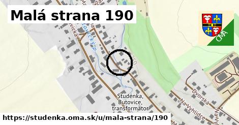 Malá strana 190, Studénka