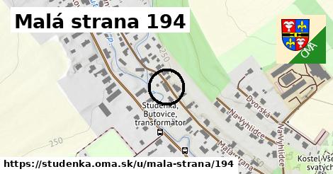 Malá strana 194, Studénka