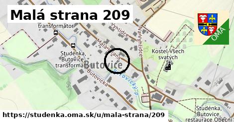Malá strana 209, Studénka