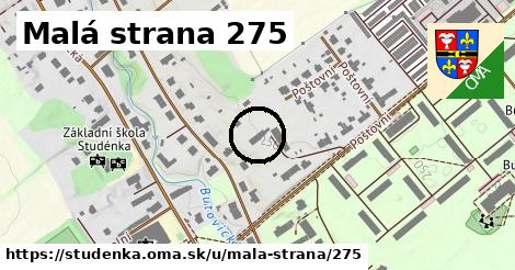 Malá strana 275, Studénka