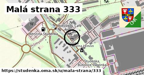 Malá strana 333, Studénka