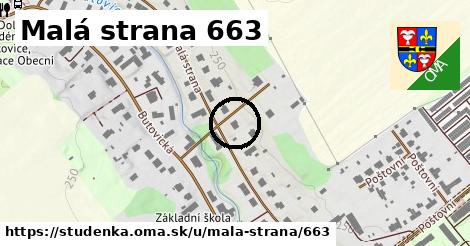 Malá strana 663, Studénka