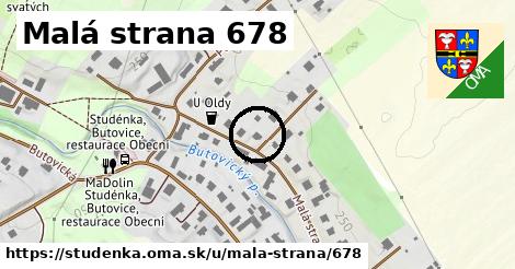 Malá strana 678, Studénka