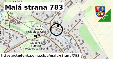 Malá strana 783, Studénka