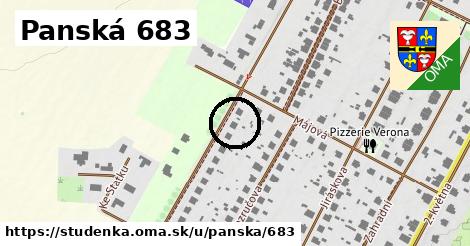 Panská 683, Studénka