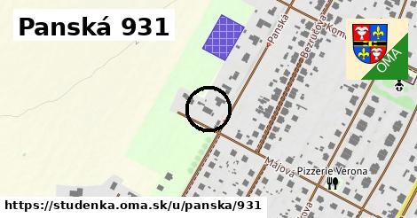 Panská 931, Studénka