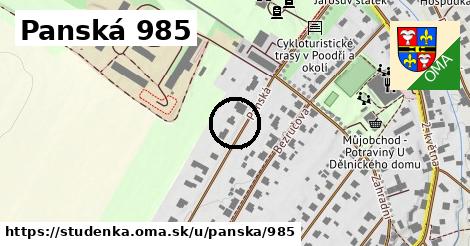 Panská 985, Studénka