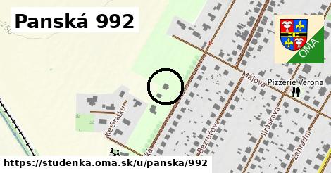 Panská 992, Studénka
