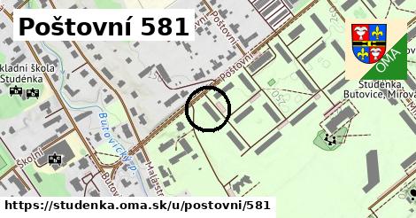 Poštovní 581, Studénka