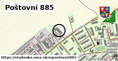 Poštovní 885, Studénka