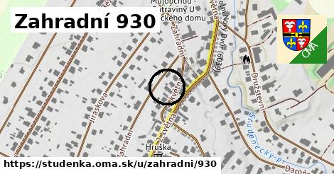 Zahradní 930, Studénka