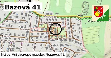 Bazová 41, Stupava