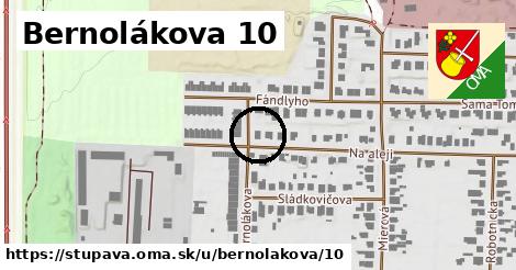 Bernolákova 10, Stupava