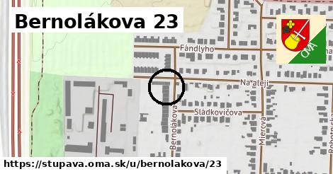 Bernolákova 23, Stupava