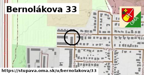 Bernolákova 33, Stupava