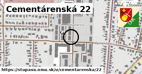 Cementárenská 22, Stupava