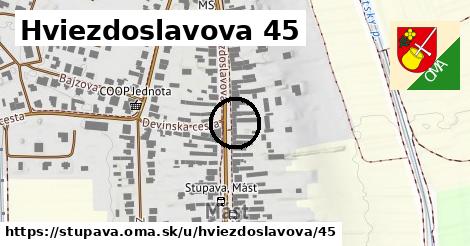 Hviezdoslavova 45, Stupava