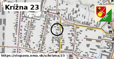 Krížna 23, Stupava