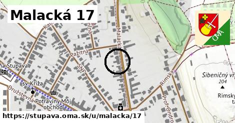Malacká 17, Stupava