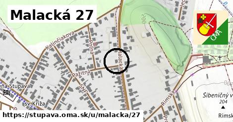 Malacká 27, Stupava